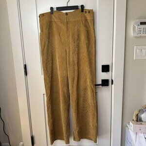 HalloweenCostumes.com‎ Corduroy Pants XL Brown Groovy 70s Style
